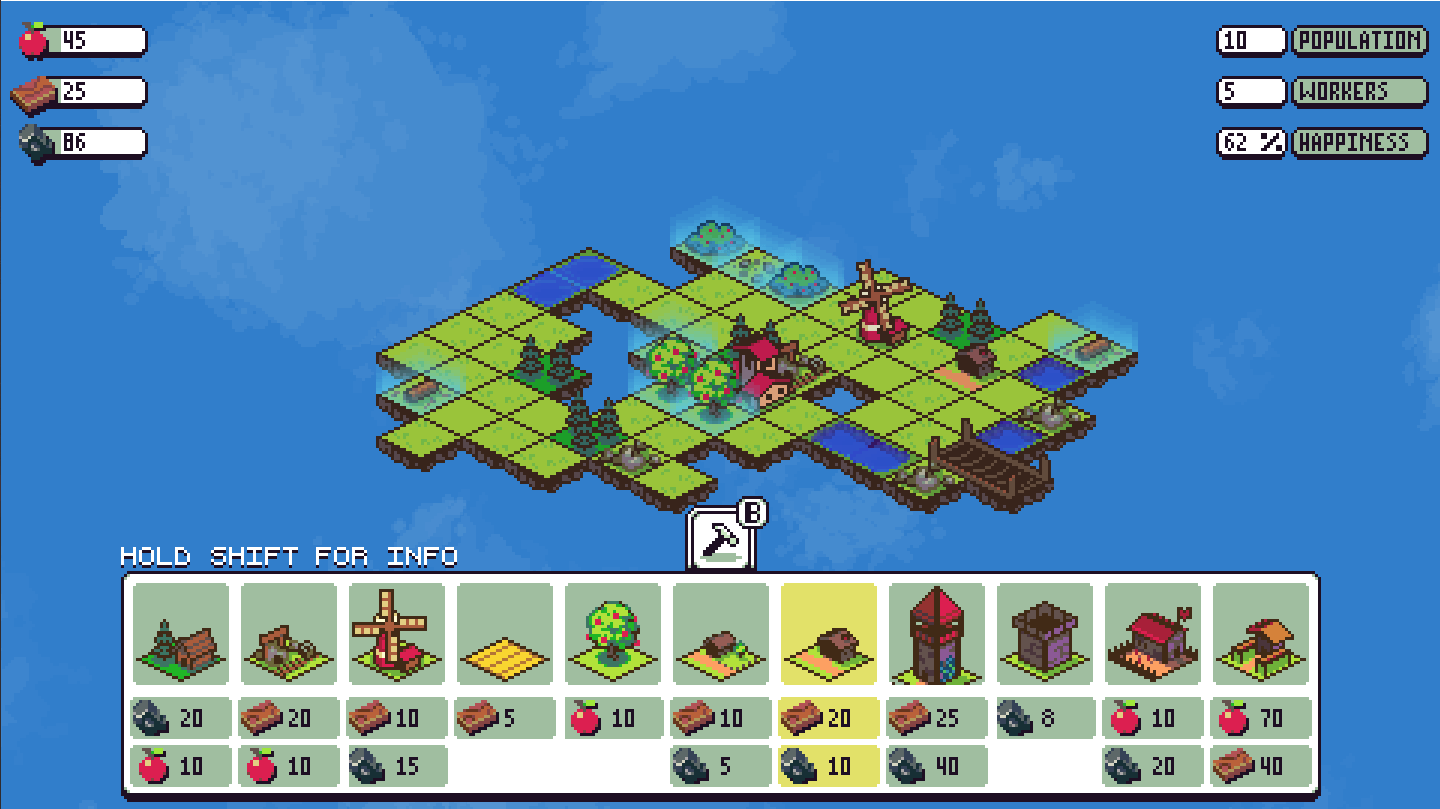 Little Lands game screenshot