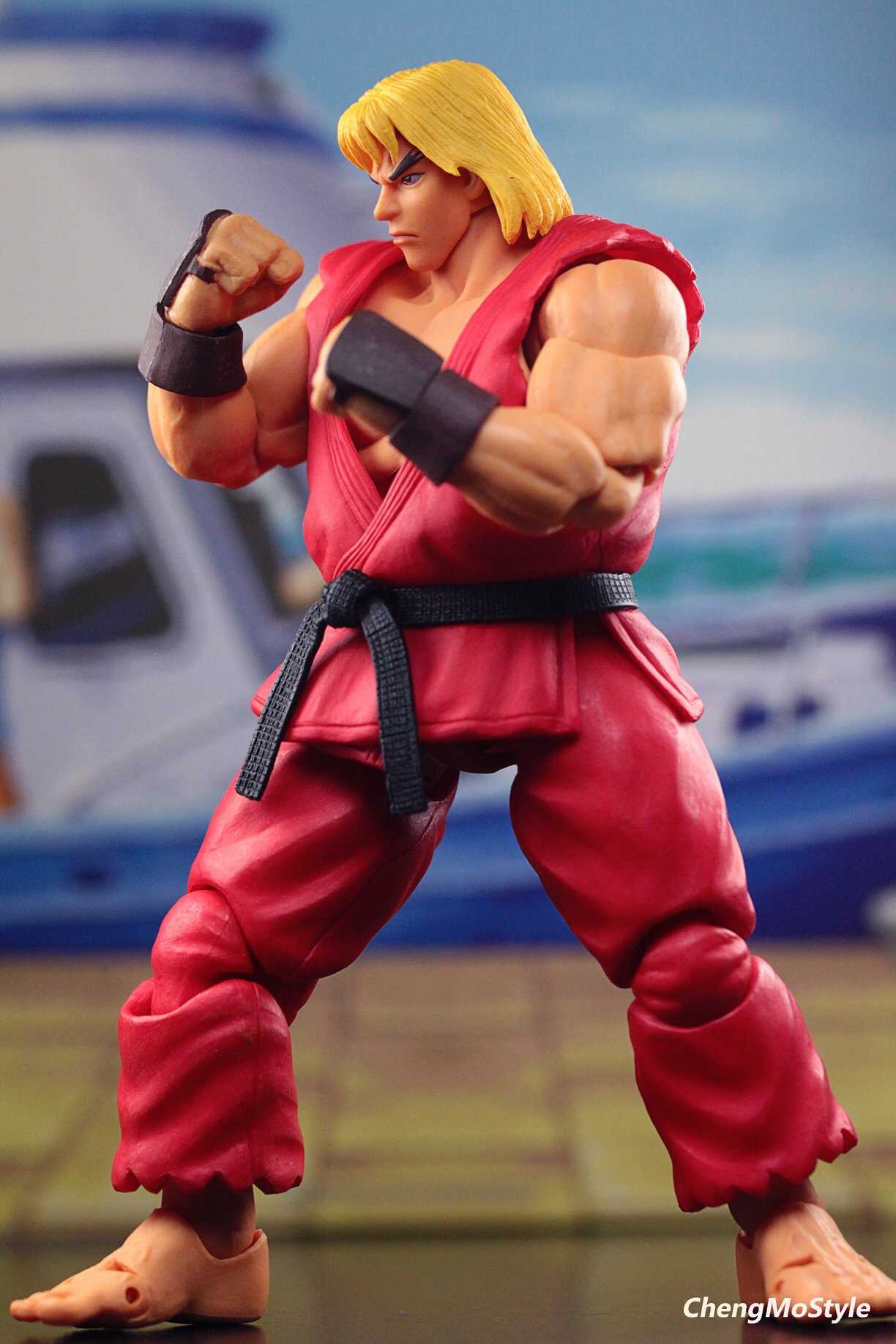 「ChengMoStyle」Street Fighter II Ken 1/12 Scale Figure | Figround