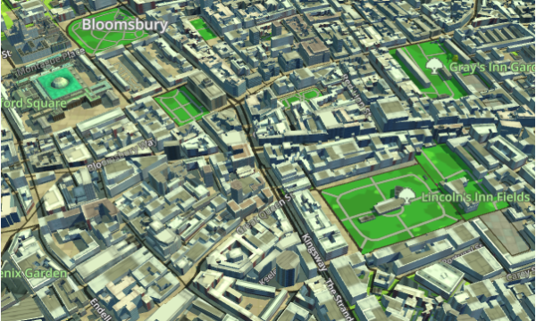 Build a Dynamic 3D map of London
