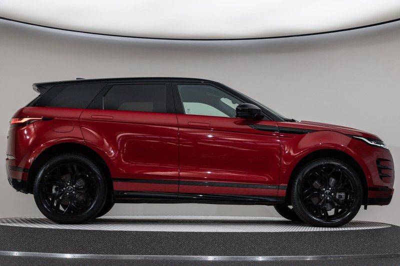 Land Rover Range Rover Evoque P300 R-Dynamic 300pk AWD Black Pack Panoramadak ClearSightSpiegel MeridianSound Volleder AmbientLight Navi Keyless Full-Led DAB 20" 360Camera Pdc afbeelding 13