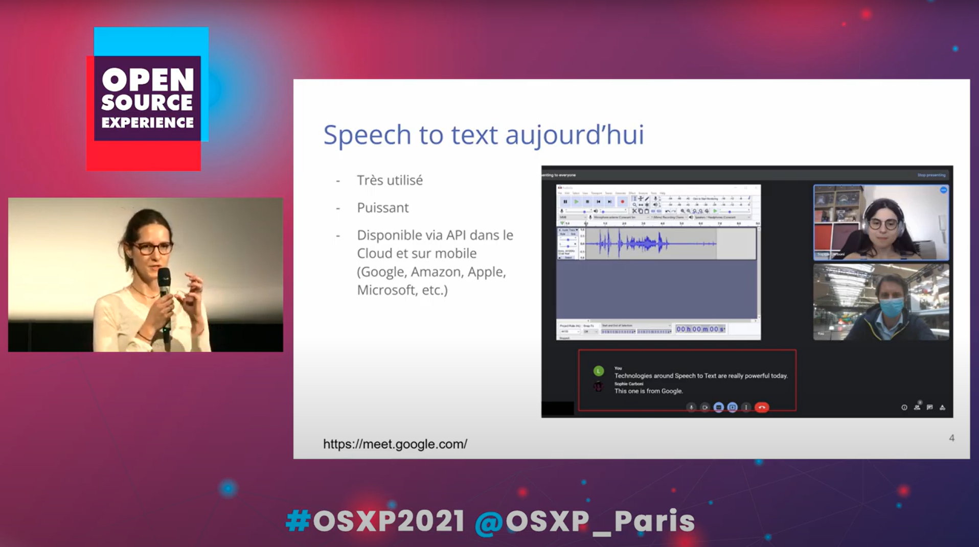 De la voix au texte, la puissance de l'écosystème Open Source - retour sur la conférence OSXP