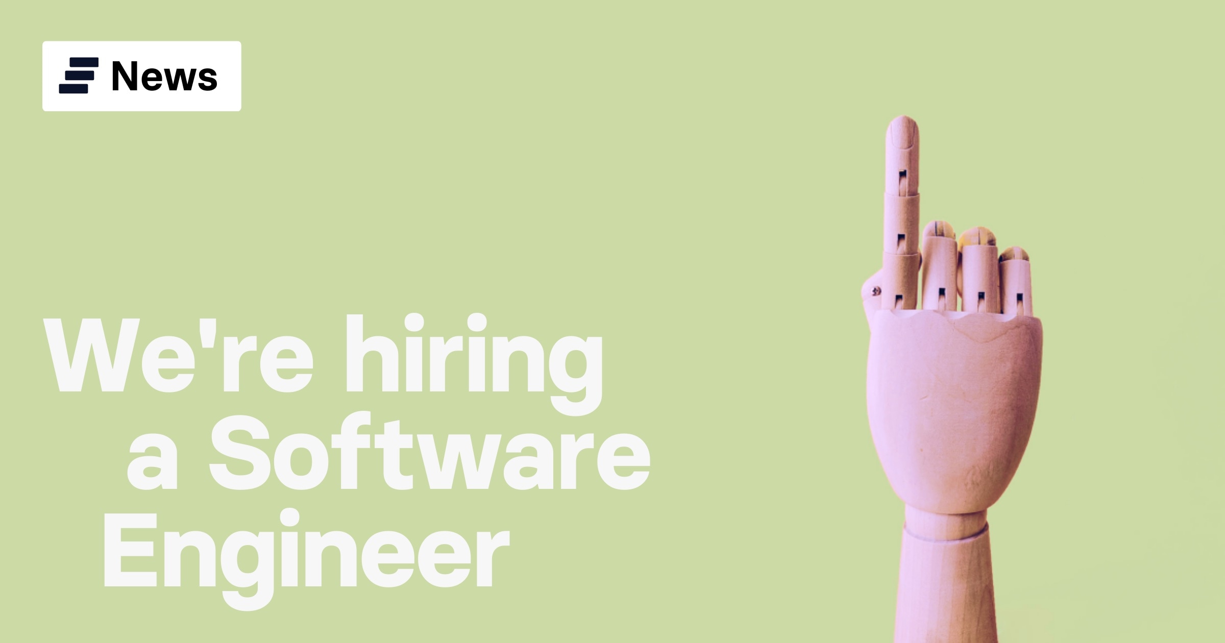 We're hiring: Software Engineer