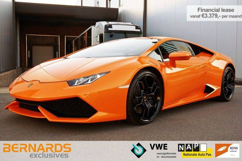 Lamborghini Huracan LP610-4 5.2 V10 Arancio Borealis afbeelding 1