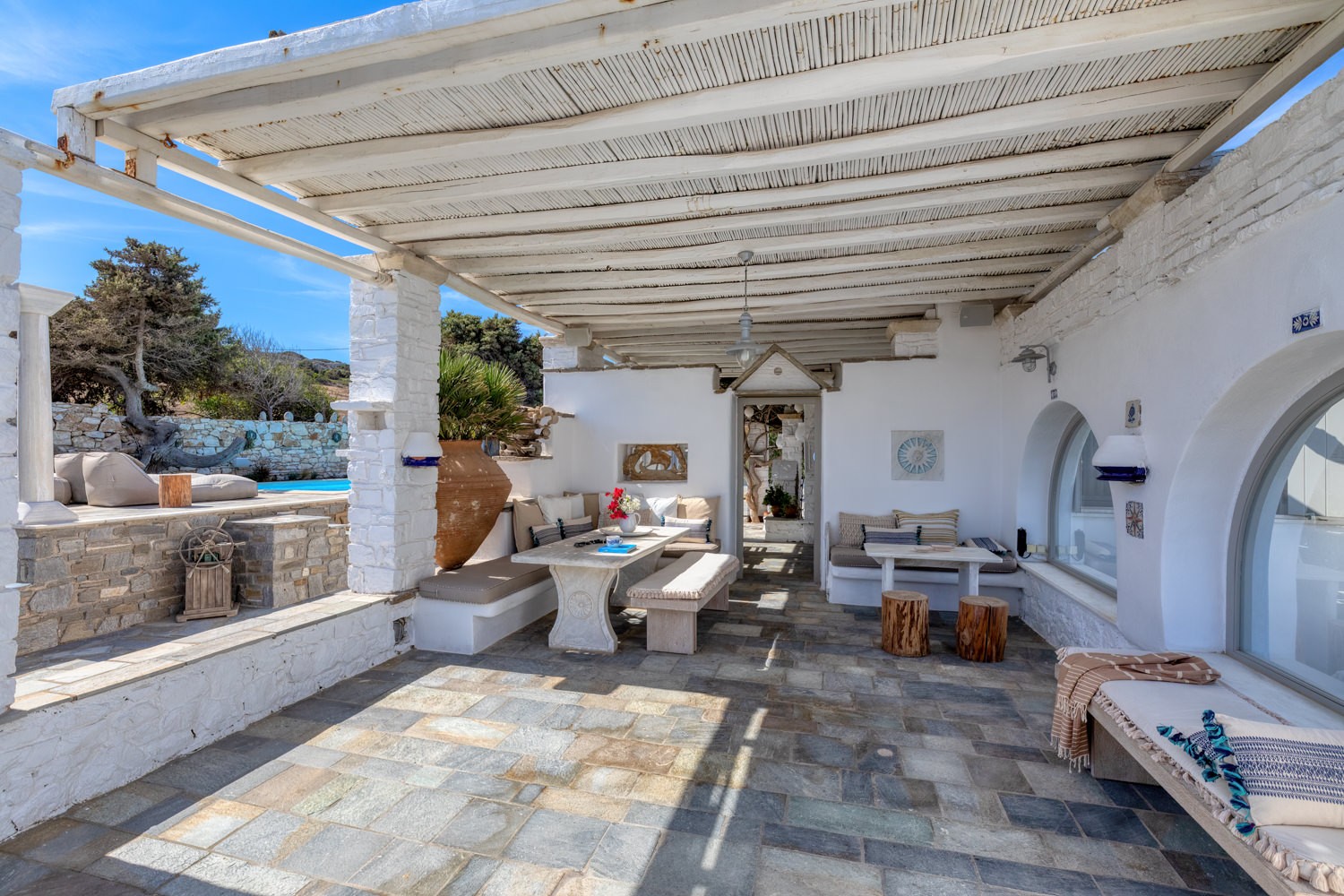 Amalgam Homes Agia Thalassa villa, Paros island: image interior gallery