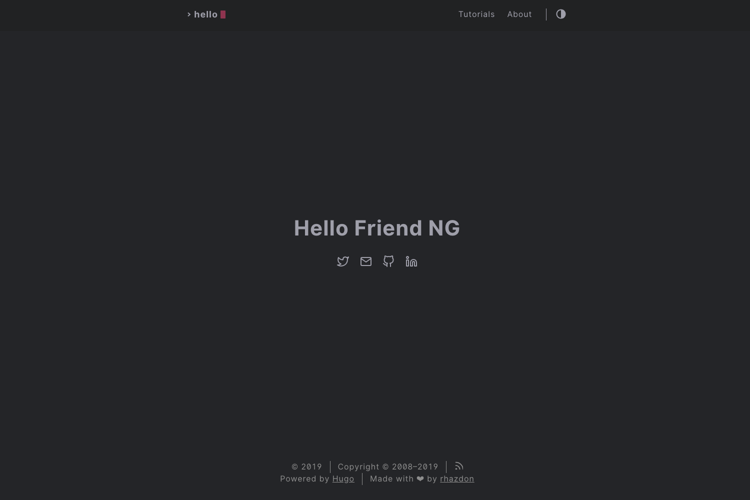 Hugo-Theme-Hello-Friend-Ng