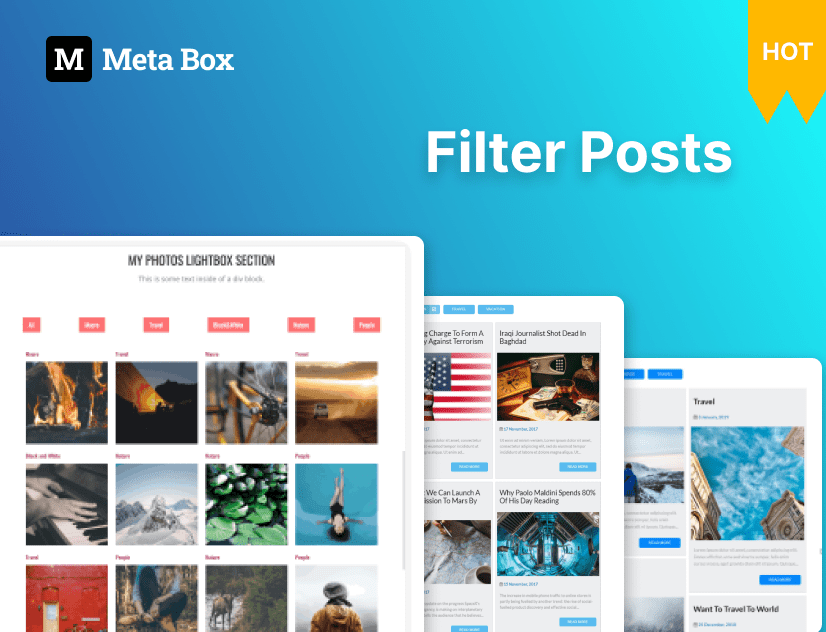 filtering posts by custom fields and taxonomies