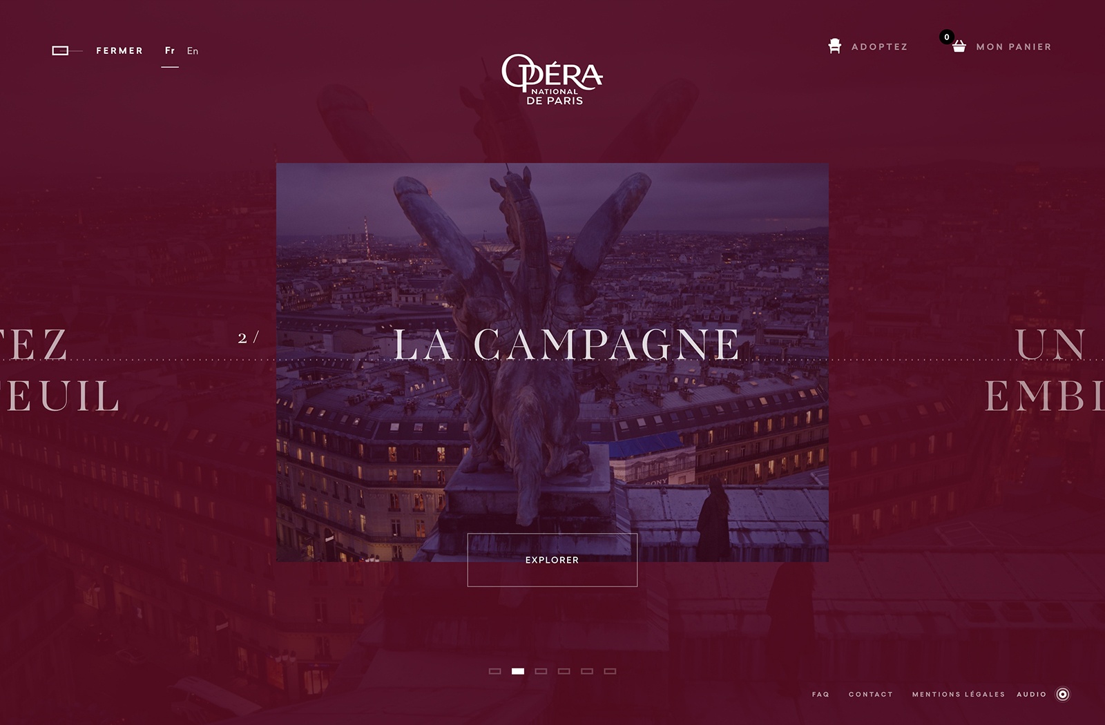 Page Menu