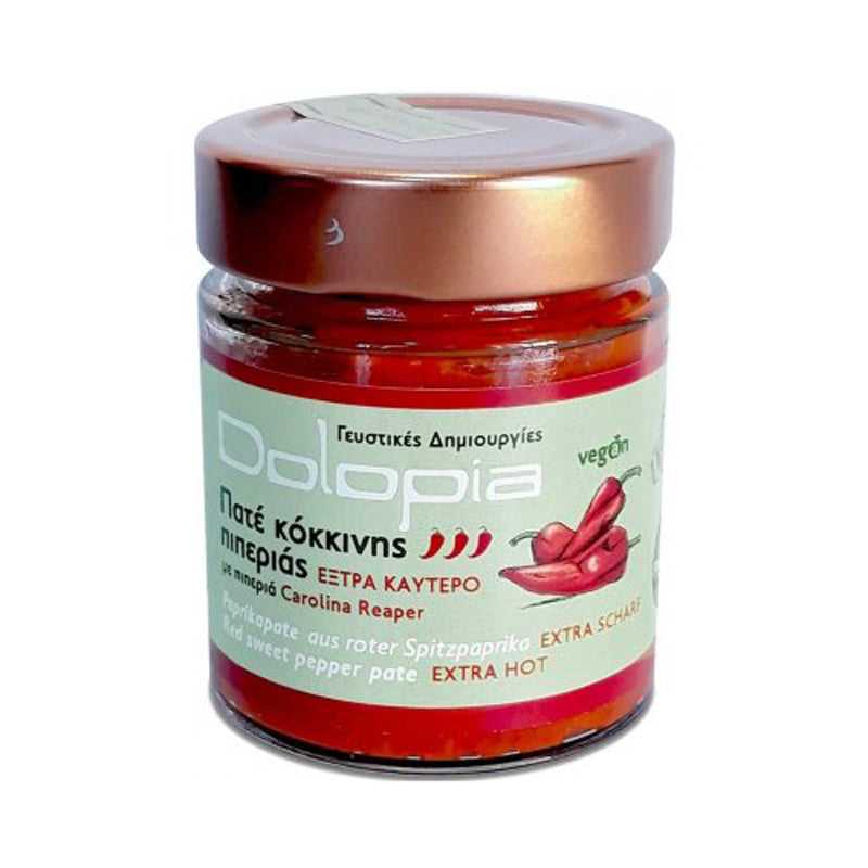 Greek-Grocery-Greek-Products-extra-hot-red-pepper-pate-with-carolina-reaper-150g-dolopia