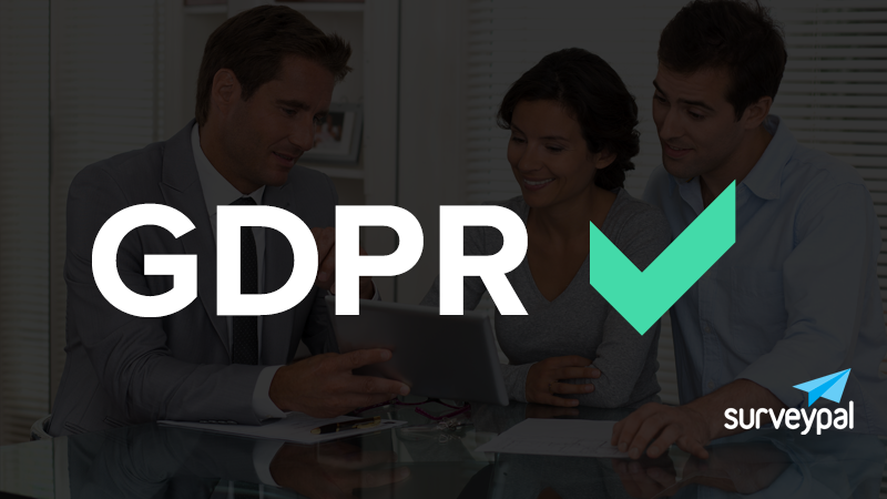 Surveypal täyttää GDPR:n asettamat vaatimukset