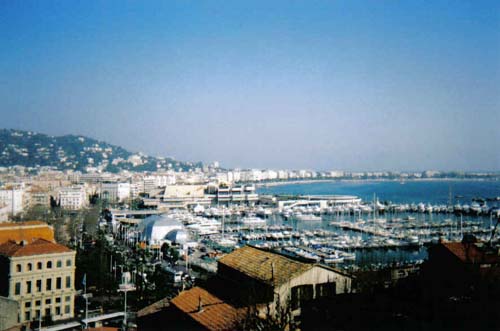 Cannes harbour
