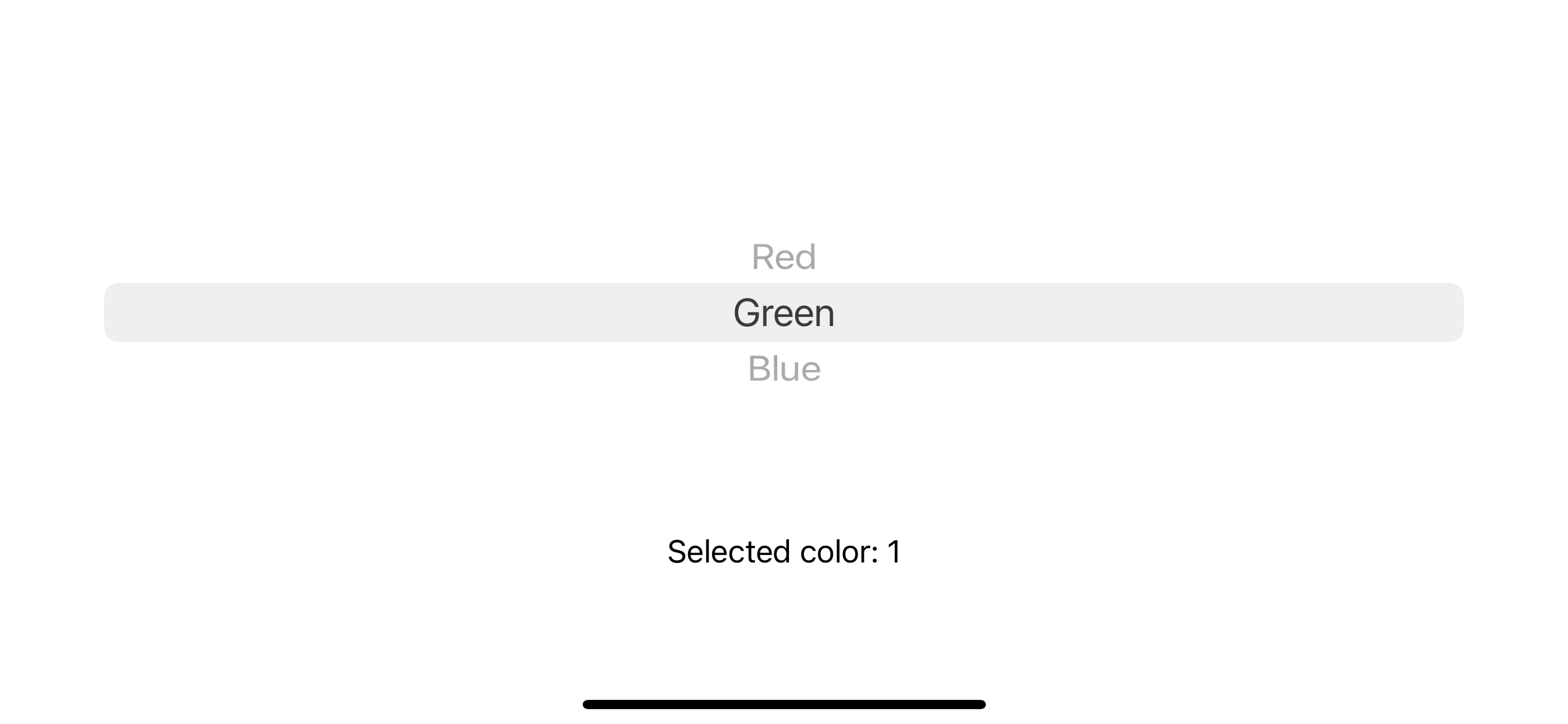 swift selected text color