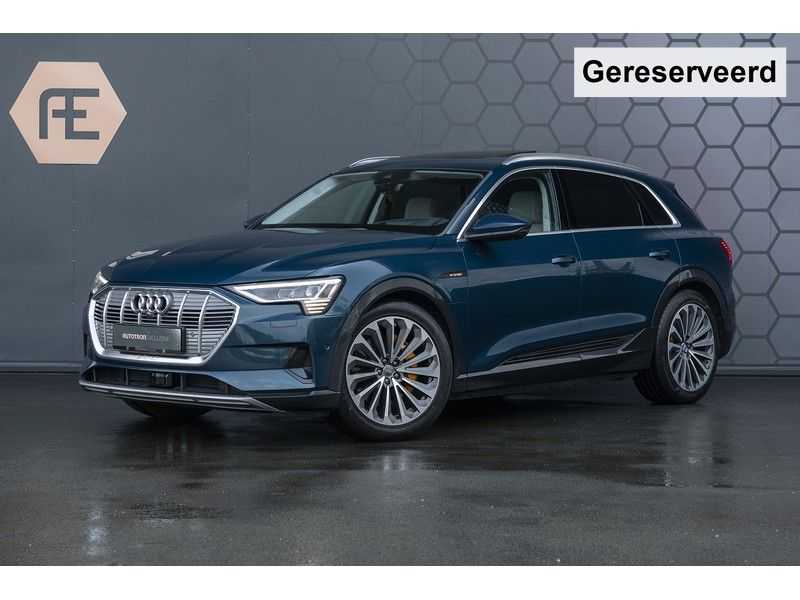 Audi E-tron 55 quattro Advanced Pro Line S 4% bijtelling!! NOV. 2018!! € 146,- netto bijtelling pm! Massage + Head-up + Stoelkoeling