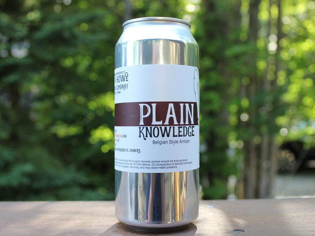 Lucy and Howe Brewing Company Plain Knowledge