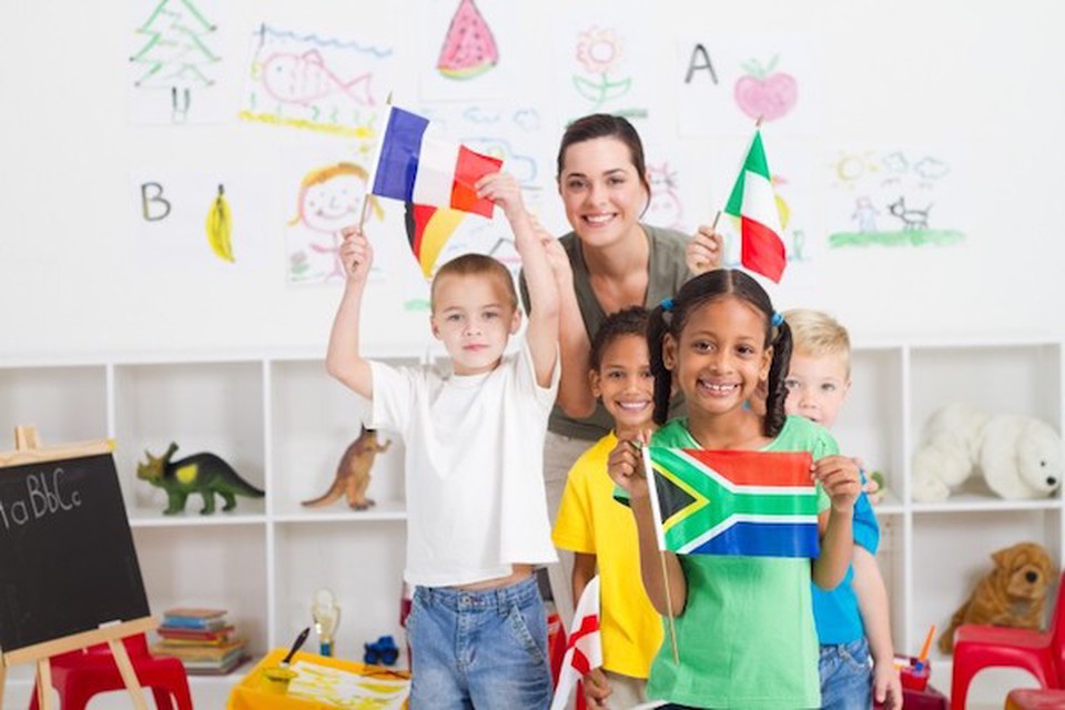 A teacher assigns a flag project to engage her diverse students using culturally responsive teaching techniques.