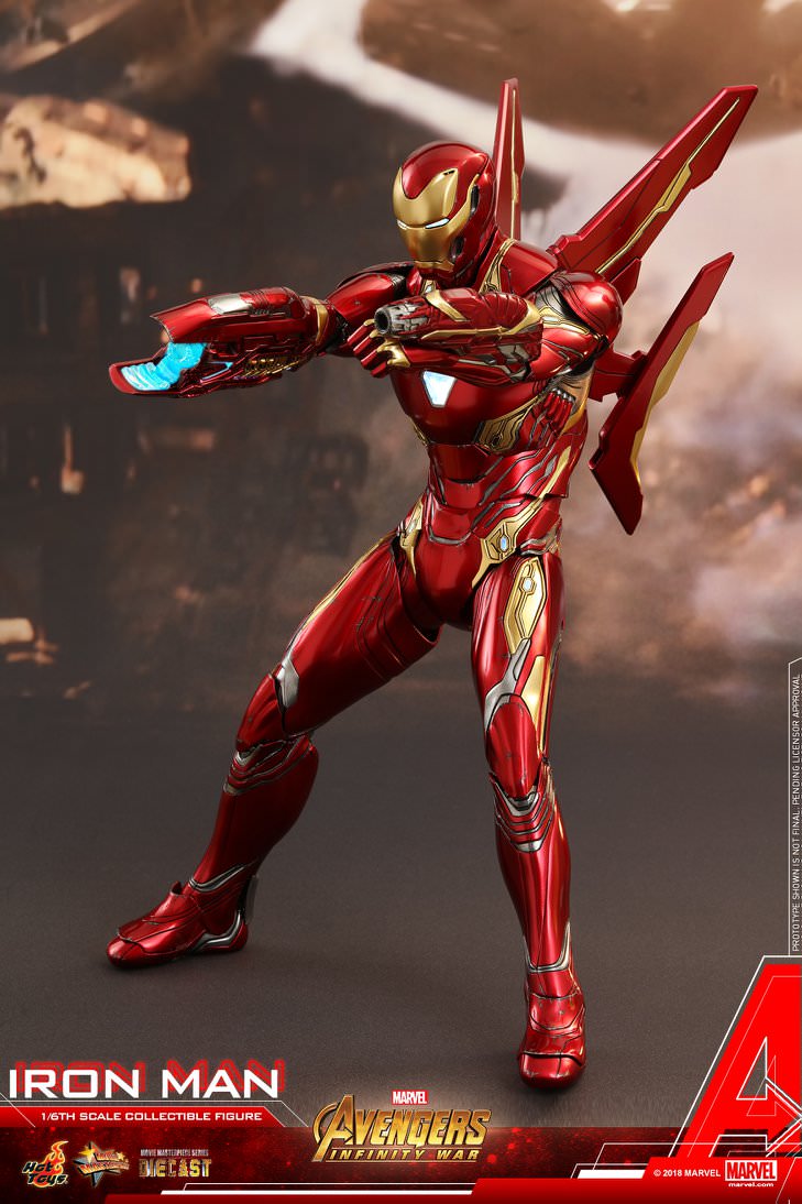 Hot Toys Avengers: Infinity War MMS473D23 Iron Man Mark L 1/6 Scale Collectible Figure Hot Toys Avengers: Infinity War MMS473D23 Iron Man Mark L 1/6 Scale Collectible Figure