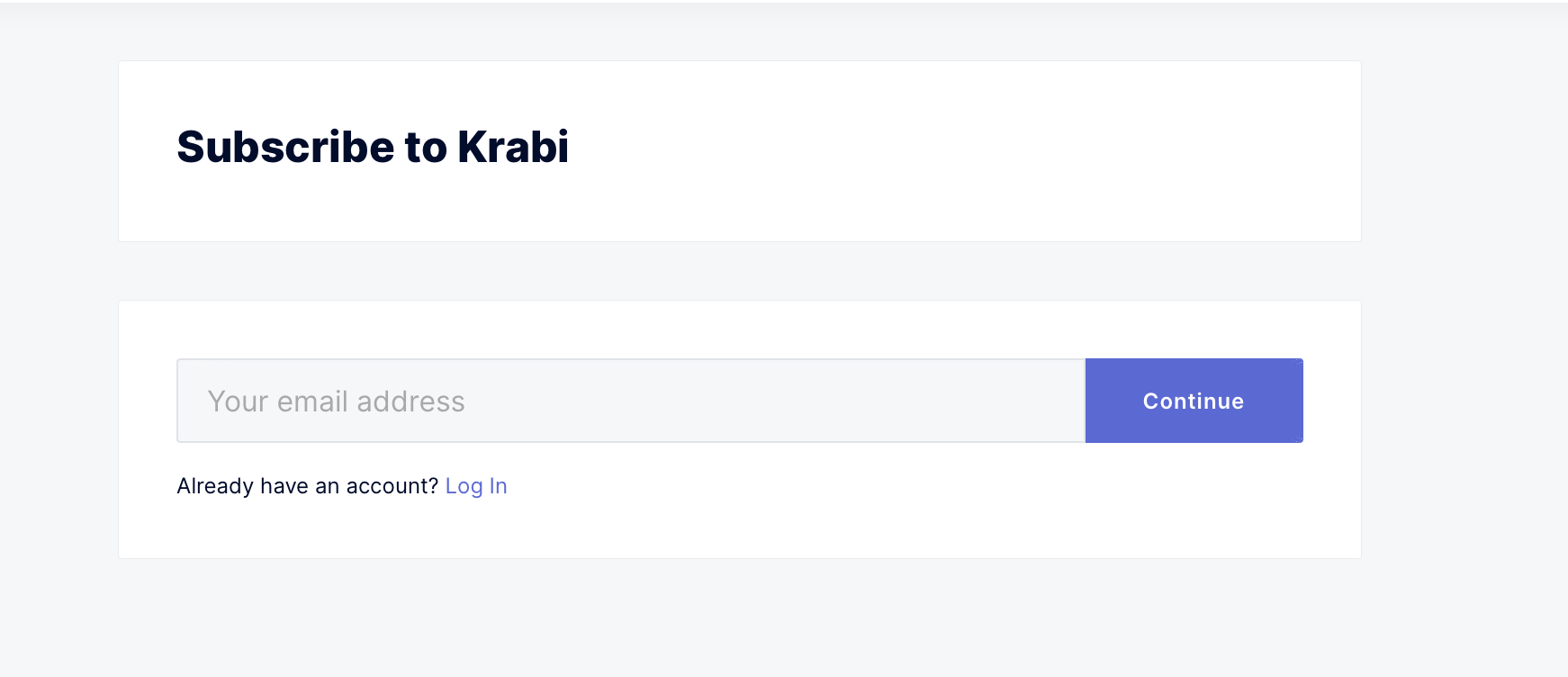 Subscription plans in Krabi