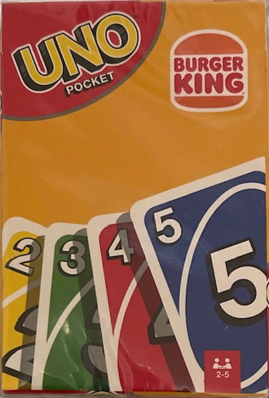 Uno Pocket: Burger King