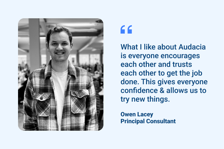 Team Stories: Owen Lacey, Principal Consultant
