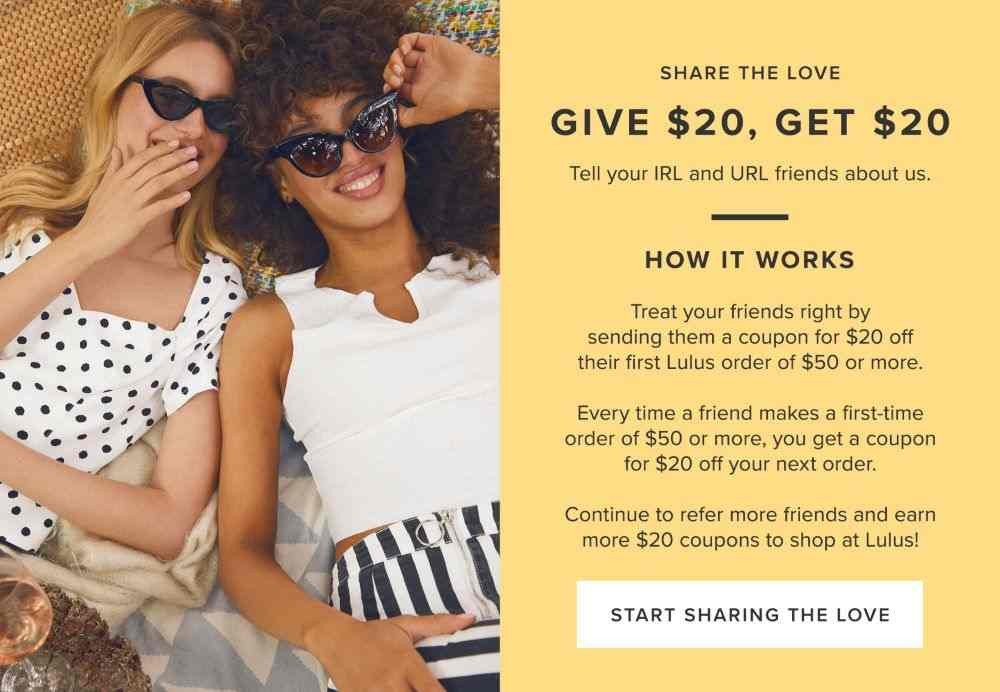 lulus online code