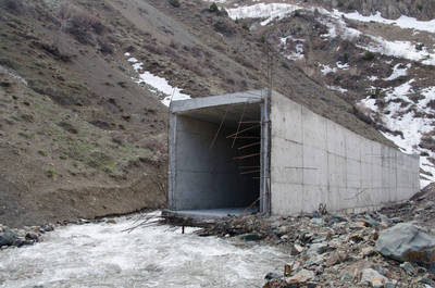 Camping auf 2000 Metern: von aussen