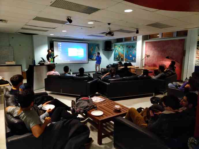Game Dev Social crowd
