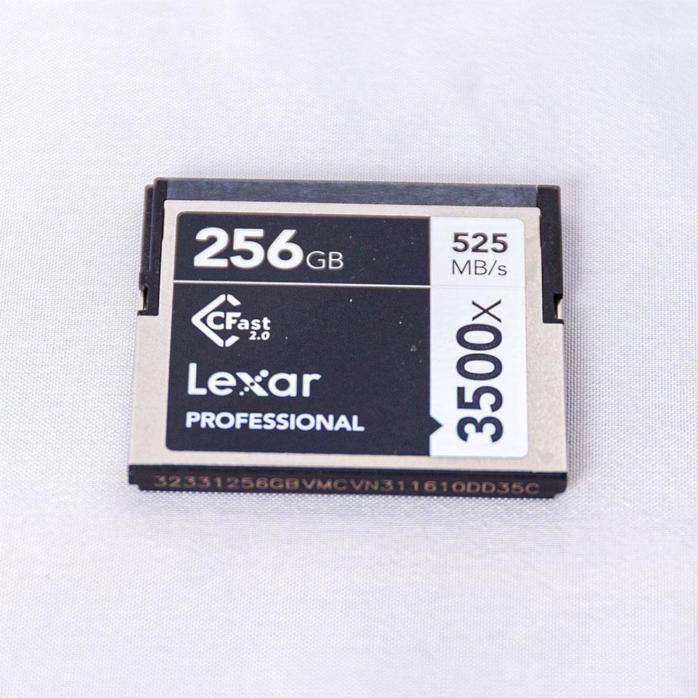 Image for 256 Gb Lexar Cfast Card hero section