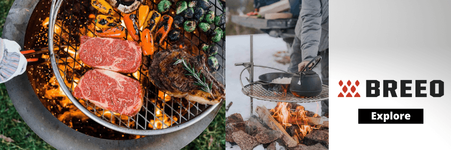 Fire Pit Cooking Grate Review - Breeo Outpost