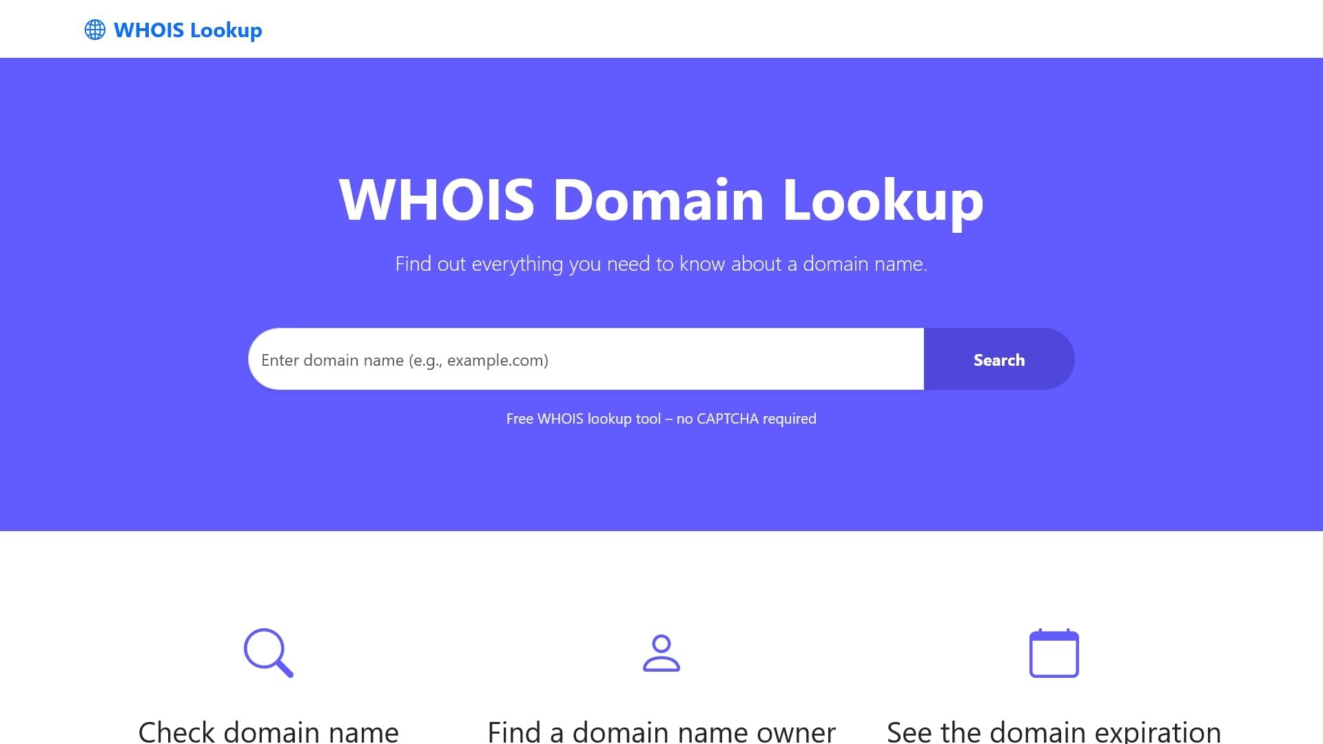 Whois Domain