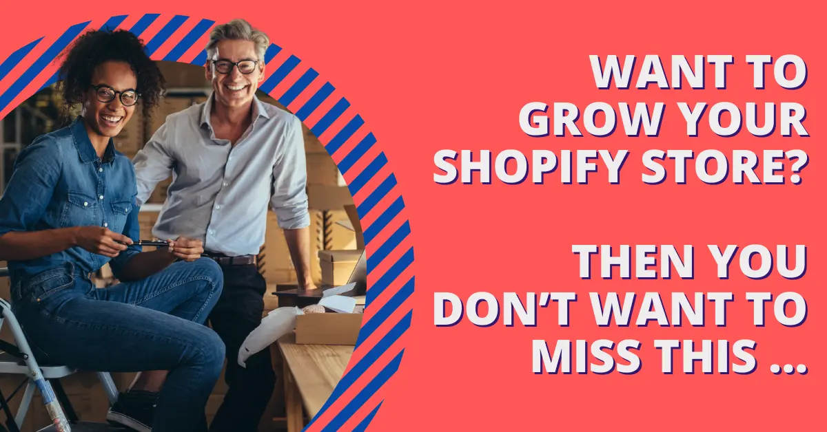 Want to grow your Shopify store infographic