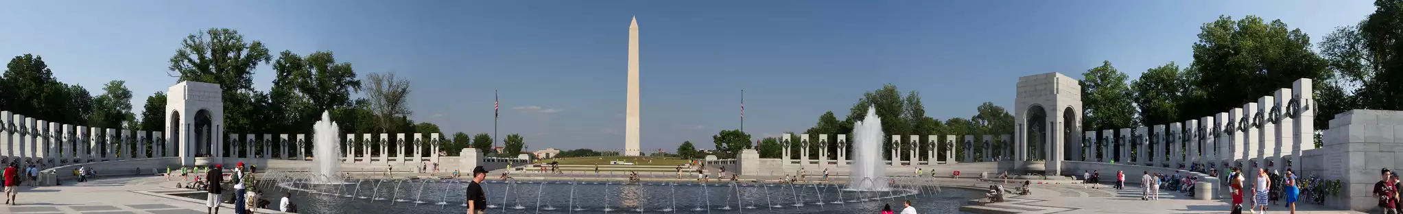 Washington Monument & World War II Memorial