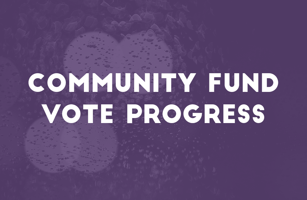 Community Fund Vote Progress