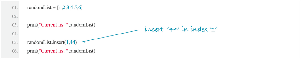 Python add and remove elements from a list - CodeVsColor