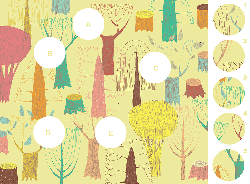 Forest – A Visual Matching Puzzle