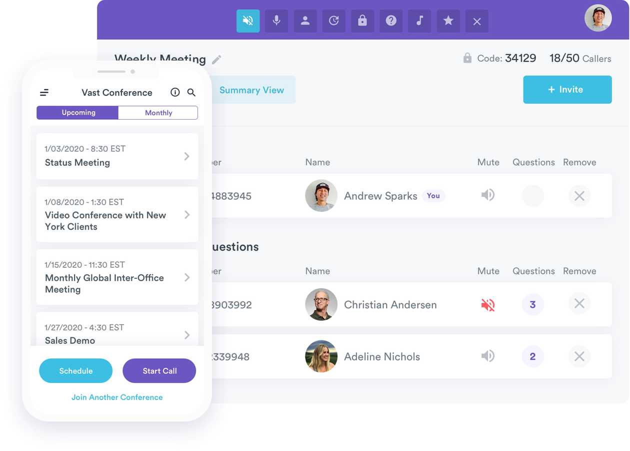 Conference Call Services - Vast Conference