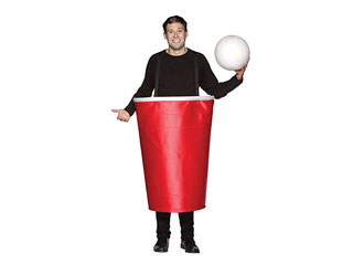 Red Solo Cup Beer Pong Costume