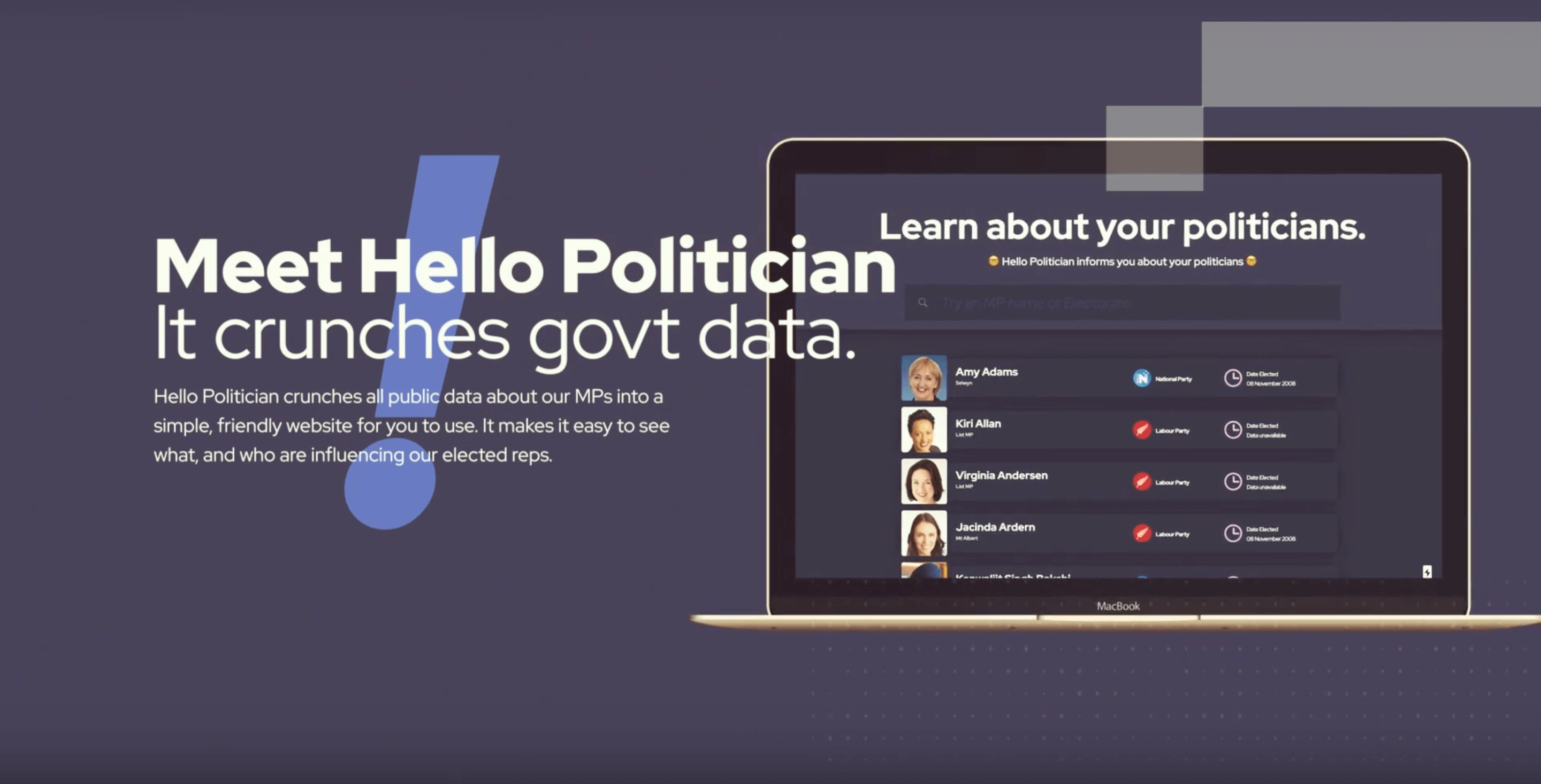 hello politician image