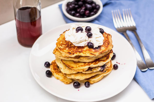 blueberry pancakes