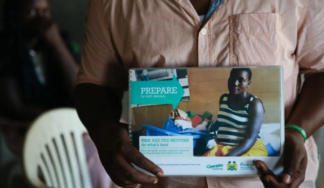 Materials shared with mothers in Freetown, Sierra Leone.