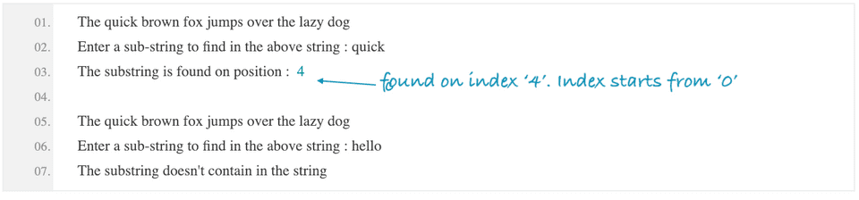 python-program-to-find-a-substring-in-a-string-codevscolor