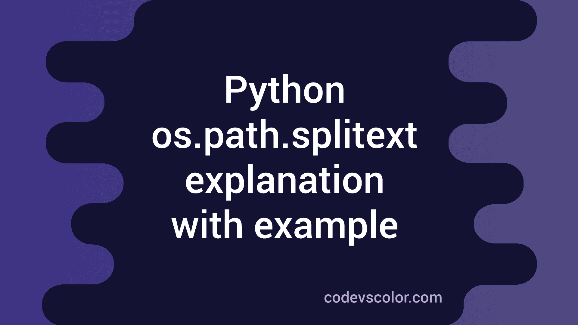 split-the-root-extension-of-a-path-in-python-using-os-path-splitext