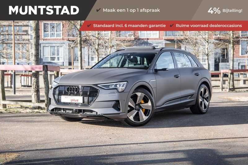 Audi e-tron 55 quattro Business edition Plus INCL. BTW | 4% bijtelling vanaf €126 Netto | Matrix-LED | B&O Sound | Pano. dak | Stoelverwarming | Verlengde garantie | Keyless-Entry |