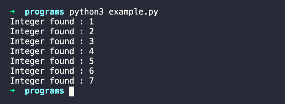python read all numbers file