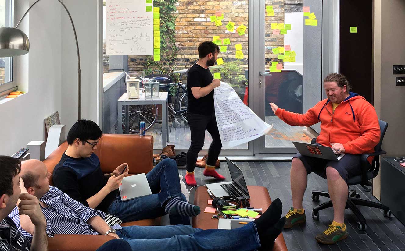We held a workshop to plot some improvements to our platform.
