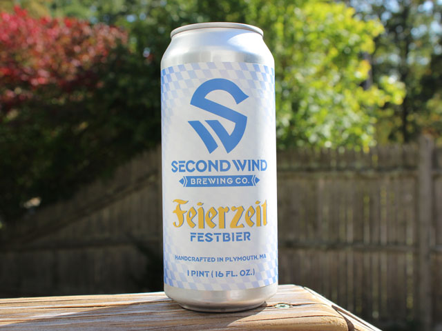 feierzeit, a German-style Lager brewed by Second Wind Brewing Company