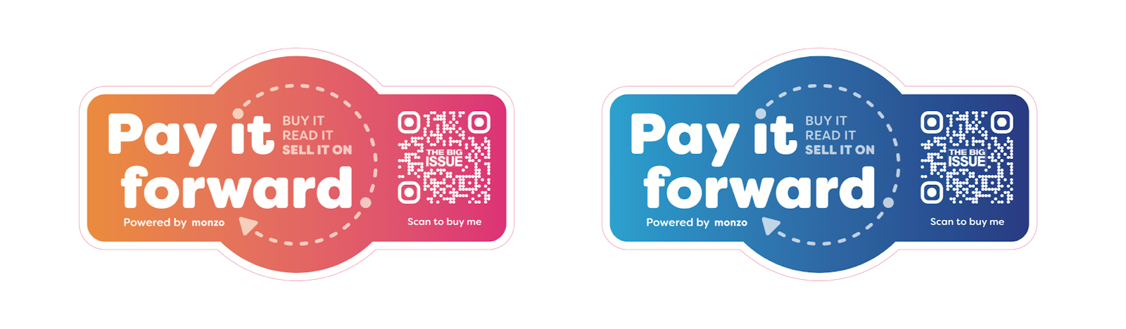 Scannable stickers