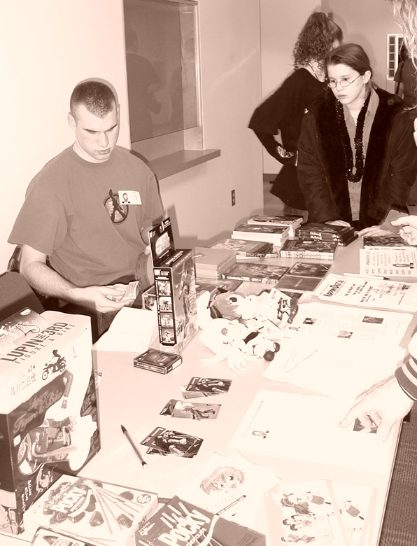 The early ANO prize table.
