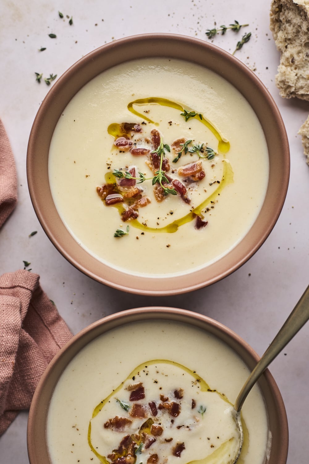 Creamy Cauliflower Soup Olive And Mango 3721