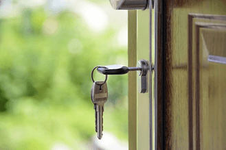 Key forgotten in lock
