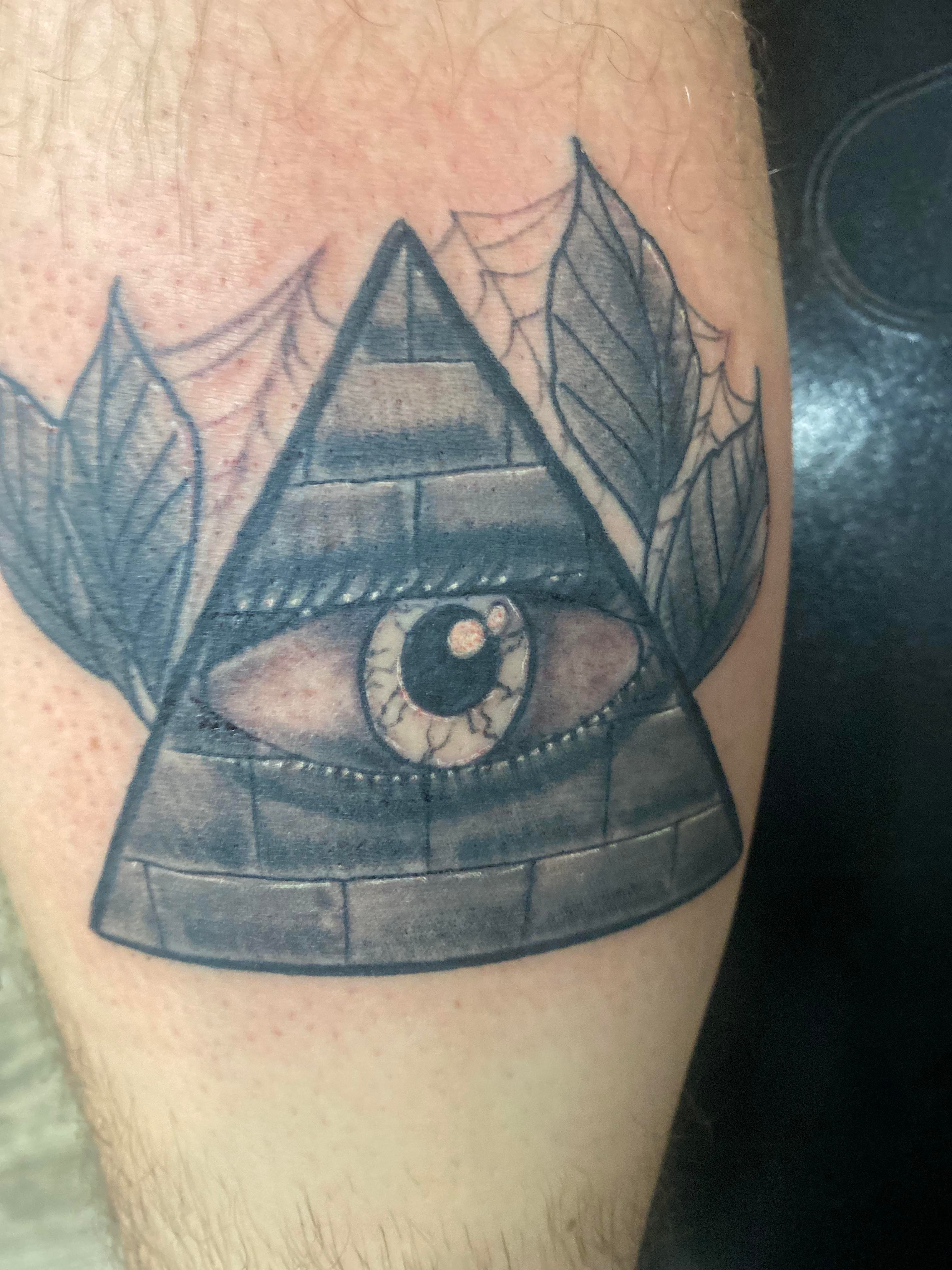 pyramid tattoo
