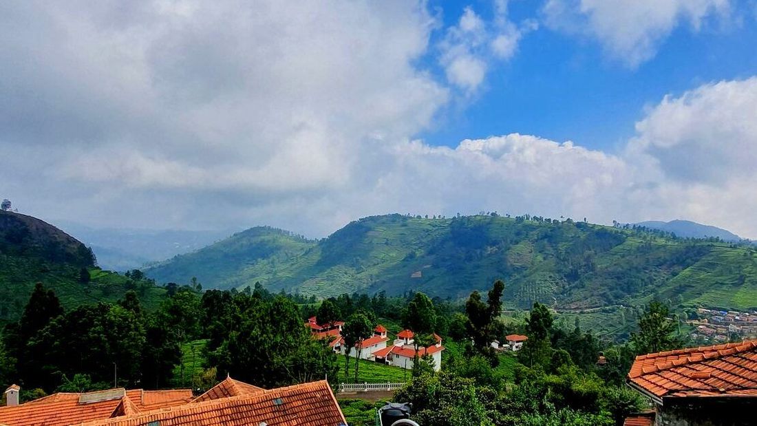View from one of the highest points in Coonoor at Hillsborough
